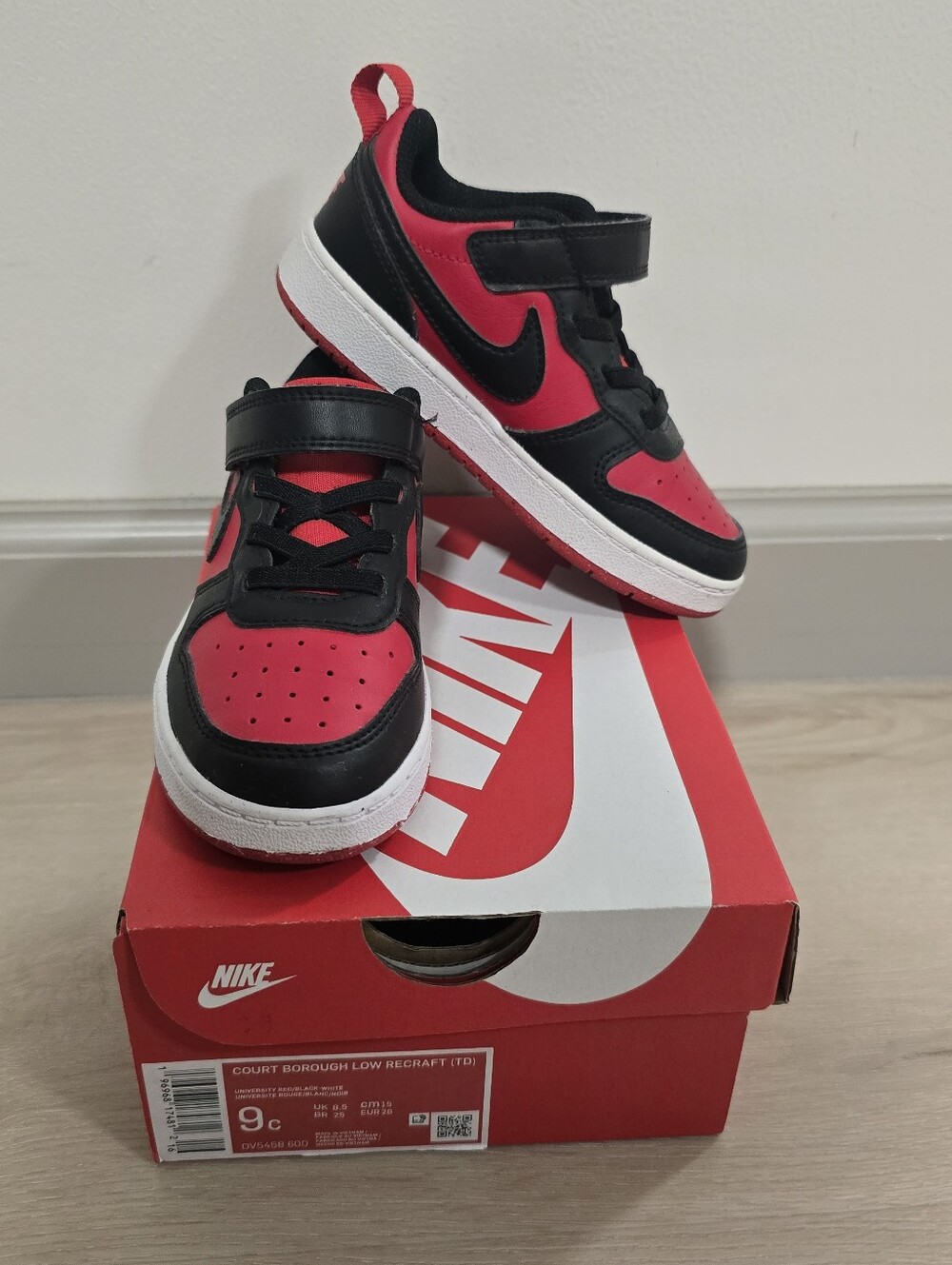 Toddler Nike Court Borough Low Recraft Sneakers